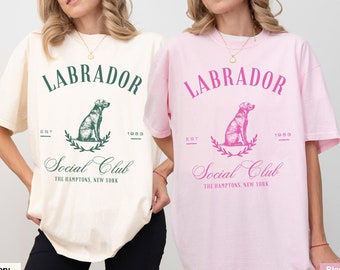 Custom Labrador Retriever Social Club tshirt, Labrador Retriever, Labrador Retriever gift, Labrador Retriever, Labrador Retriever Mom,