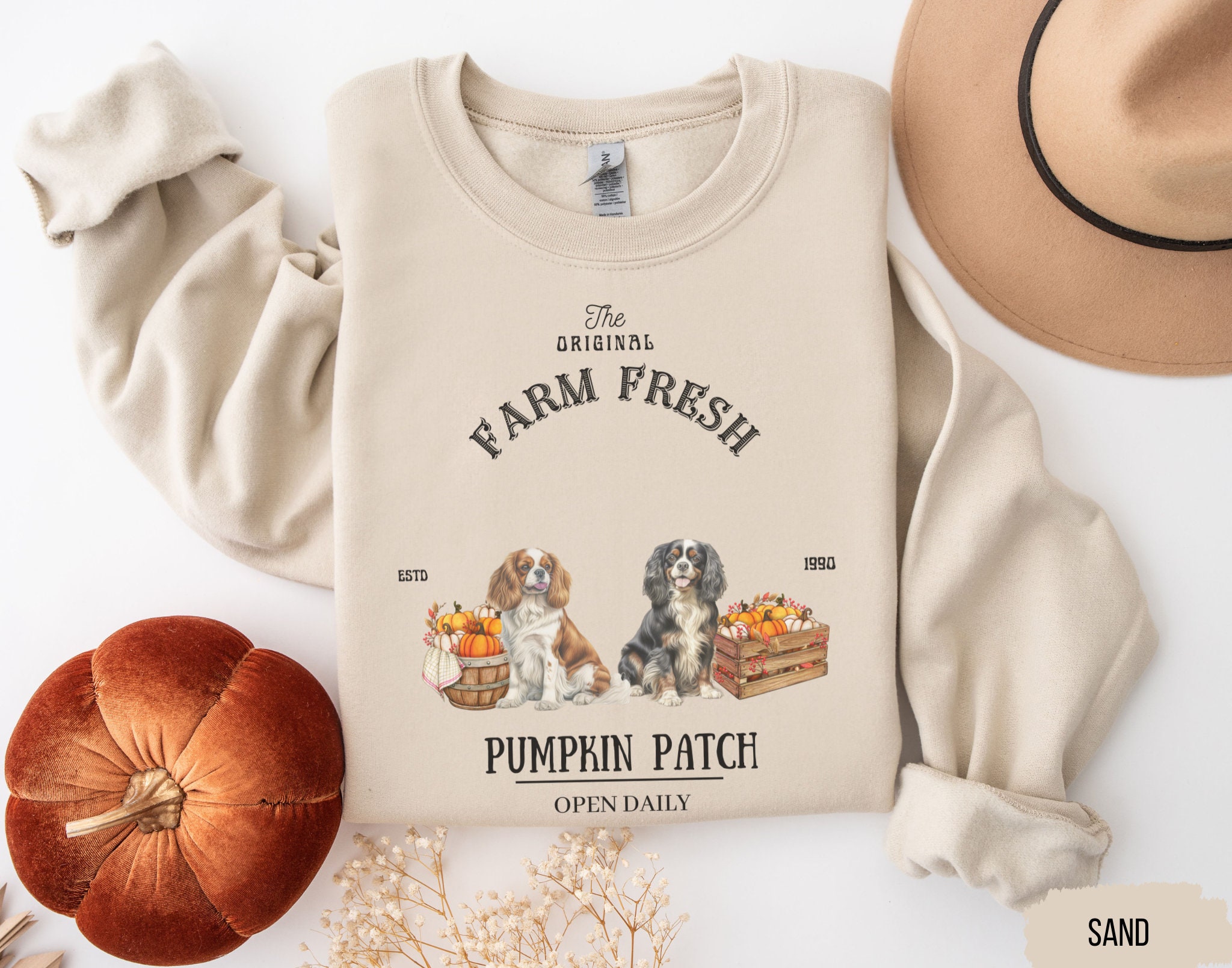 Mommy's Little Pumpkin Shirt - Tri Cavalier King Charles Spaniel Mommy's Little Pumpkin Shirt - Tri Cavalier King Charles Spaniel