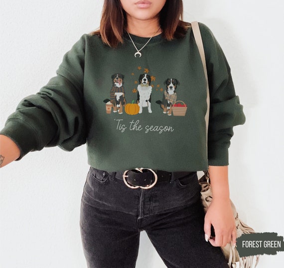 Bernese Mountain dog Fall Sweatshirt, Bernese Mountain dog, Bernese mountain dog mom, Bernese mountain dog gifts, Bernese dog shirt