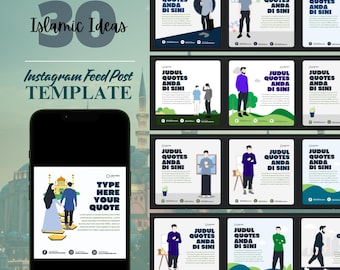 30 Islamische Zitate, Islamische Post Ideen, Instagram Vorlage, Instagram Design, Luxus Vorlage, Feed Ideen, Feed Vorlage, Islamisches Design