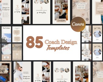 Instagram Vorlage Coach Canva Vorlage, Life Coach Instagram Vorlage, Coaching Business, Coaching-Sitzung Vorlage, Coach Instagram Post