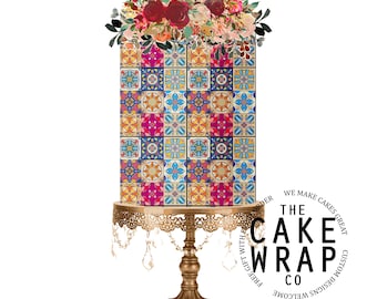 CAKE WRAP, Jadalny lukier, Opakowanie na ciasto, Arkusz lukrowy, Arkusz lukrowy do ciasta, Ciasto, Dekorowanie ciast, Jadalny papier do ciasta