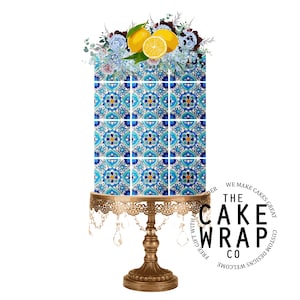 TILE CAKE WRAP, Edible Icing, Cake Wrap, Icing Sheet, Icing Sheet for Cake, Cake, Cake Decorating, Edible Cake Wrap