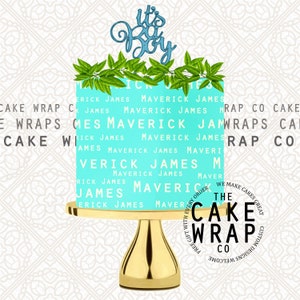 CAKE WRAP, Edible Icing, Personalised Cake Wrap, Icing Sheet, Icing Sheet for Cake, Name Cake, Cake Decorating, Edible Cake Wrap