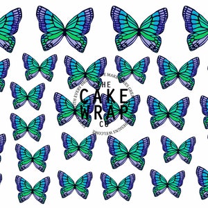 WAFER PAPER BUTTERFIES, Edible Pre-Cut Butterfly, Wafer Butterflies, Wafer Butterfly, Edible Butterflies