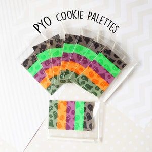 PYO COOKIE, Paint Your Own Cookie, Edible Paint Palette, Paint a Cookie, Edible Paint, Rainbow Paint Palette
