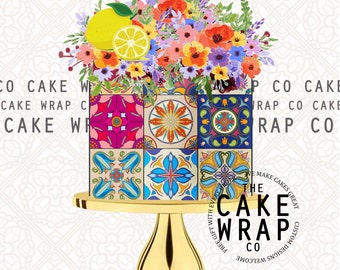 CAKE WRAP, Jadalny lukier, Opakowanie na ciasto, Arkusz lukrowy, Arkusz lukrowy do ciasta, Ciasto, Dekorowanie ciast, Jadalny papier do ciasta