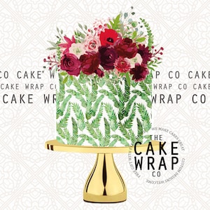 CAKE WRAP, Edible Icing, Cake Wrap, Icing Sheet, Icing Sheet for Cake, Cake, Cake Decorating, Edible Cake Wrap
