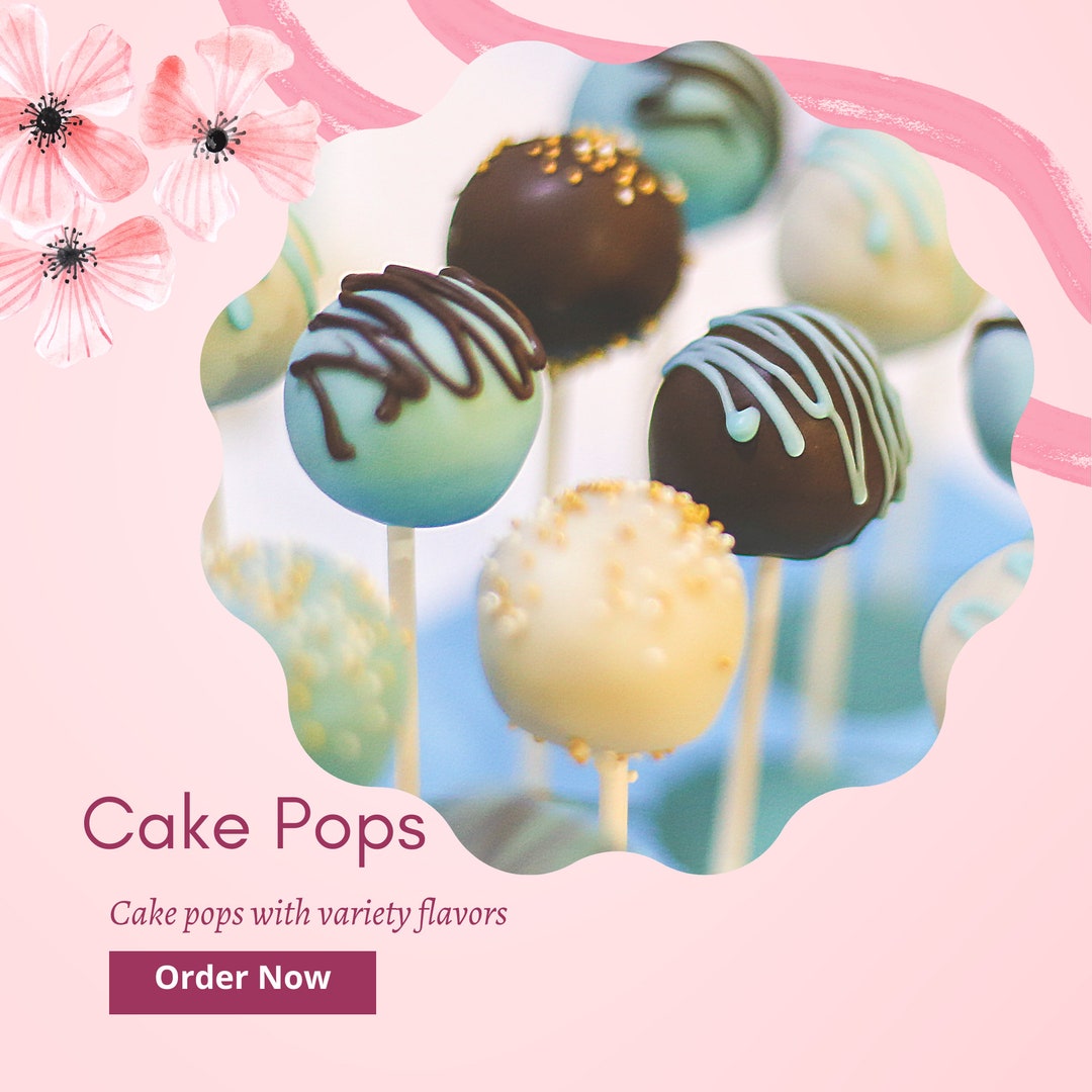 Fresh Cake Pops Sprinkle Cake Pops Funfetti Cake Pops Etsy