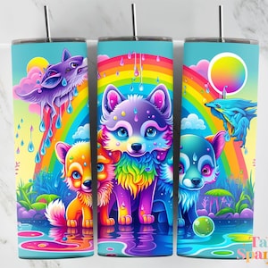 Wolves Huskys 142 20oz Kids Tumbler Sublimation Design Template, Tumbler Wraps for Children, Instant Download PNG