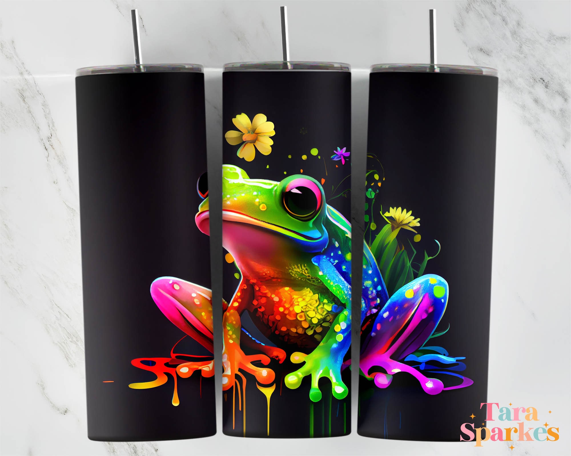 3D Frog 20 Oz Sublimation Tumbler Design Graphic by Skye Design · Creative  Fabrica