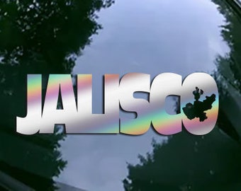 Jalisco Decal/Mexico Map Decal/Jalisco Sticker/Estado de Jalisco/Car Truck SUV Vinyl Decal