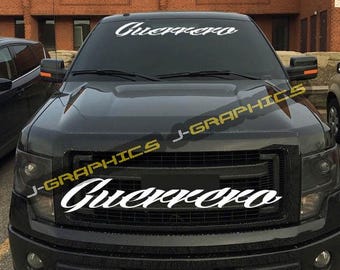 Guerrero Mexico Vinyl Windshield Banner Fits Car Truck SUV MX Ac