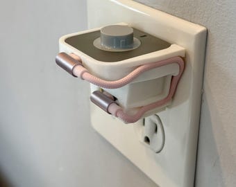 Oura Ring 4 Charging Station - Bathroom & Wall Outlet Holder - No Wall Adapter Included