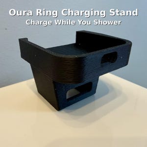 Oura Ring 4 Daily Charging Station - Bathroom Outlet Holder Accessory - No Wall Adapter Included image 4