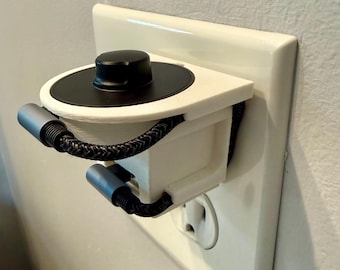 Oura Ring 3 Charging Station - Wall Outlet Mount, No Loose Cords - Anker Wall Adapter Included