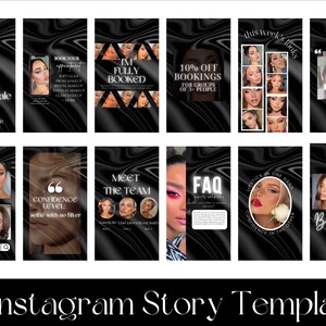 100 Makeup Artist Instagram Templates | Bridal Makeup | Beauty Salon ...