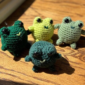 Crocheted Frog