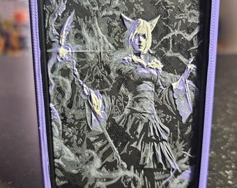 y'shtola mtg commander deck Hueforge Box | Y'shtola MTG Gift | 3D Printed Final Fantasy TCG Gift if a player lost 4 or more life this turn Y'shtola, Night's Blessed (#191) (extended