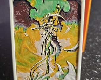 Atraxa Magic the Gathering Single or Double Sleeved Deck Box