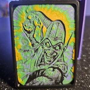 Green Goblin Magic the Gathering Single or Double Sleeved Deck Box