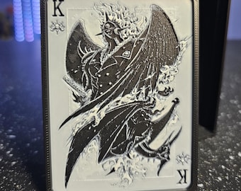 King the Conflagration One Piece TCG Deck Box