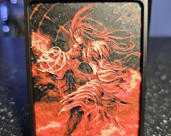 Kuja Final Fantasy Magic the Gathering Single or Double Sleeved Deck Box