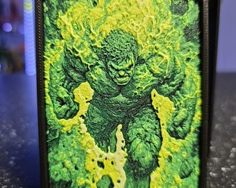 The Hulk, Gamma Unleashed Magic the Gathering Single or Double Sleeved Deck Box