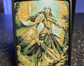 Lathril Magic the Gathering Single or Double Sleeved Deck Box
