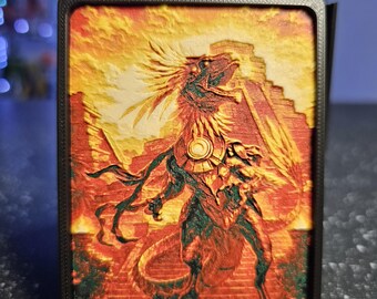 Pantlaza Magic the Gathering Single or Double Sleeved Deck Box