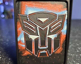 Autobots Magic the Gathering Single or Double Sleeved Deck Box