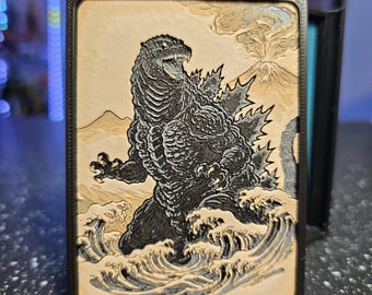 Godzilla Magic the Gathering Single or Double Sleeved Deck Box