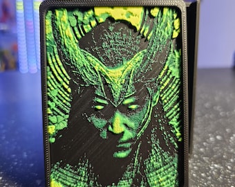 Loki, God of Mischief Magic the Gathering Single or Double Sleeved Deck Box