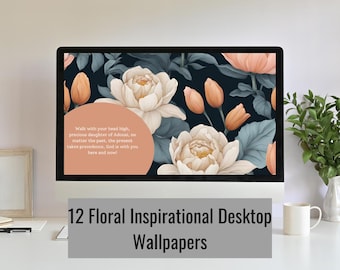 12 Floral Christian Desktop Wallpapers
