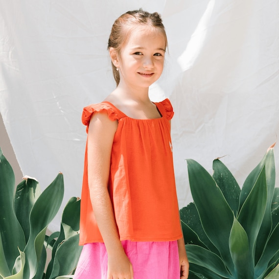 Girls red blouse online