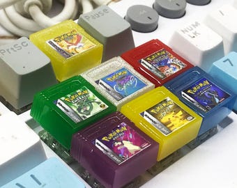 Gameboy Artisan Keycap: Anime Custom Resin SA Keycap