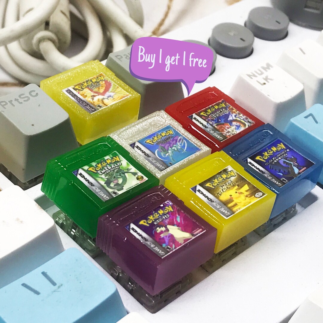 Gameboy Keycaps Anime Keycaps Artisan Keycap Cherry Mx Etsy