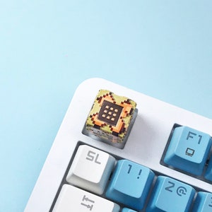 Crafting Table Keycaps, Minecraft Inspires Custom Keycap, Minecraft ...