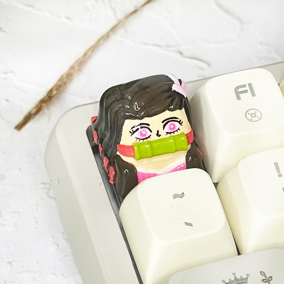 Dem.on Sla.y Keycap Custom Anime Keycap Demon Anime Keycap - Etsy