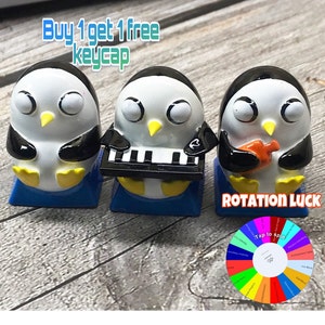 Gunter keycaps, Adventure Time keycaps, Jake keycap, Finn keycap, Anime keycaps, Artisan custom keycaps, Resin keycaps, Cadeau voor vrouwen.