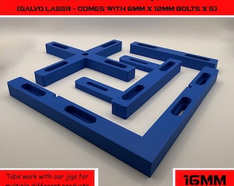 Heavy-Duty Fiber Laser Fence/Guide kit with 6mm Bolts - Galvo Laser