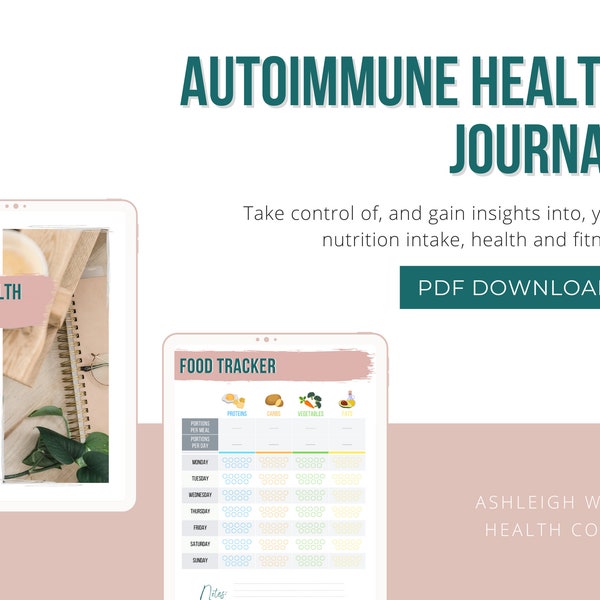 Health Journal, Chronic Illness Journal, Chronic Illness Tracker, Autoimmune Journal, Fitness Tracker, Daily Planner, Lupus Health Planner