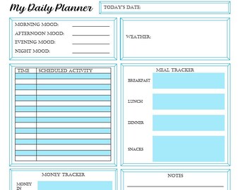Minimalist Productivity Planner, Mindfulness Planner, Time Blocker, Daily Planner, College Planner, Student Planner