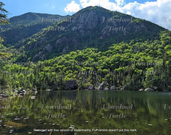 Mountain and Lake