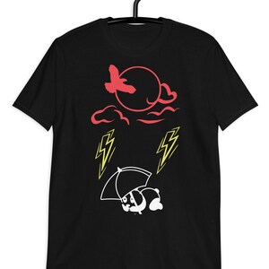 Lightning Bolt Shirt, Panda , Womens Gifts,Mens Gifts, Lightning Bolt T-shirt, Gifts for Women, Graphic Tees