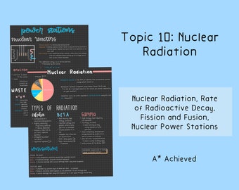 PHYSIK ANMERKUNGEN EIN LEVEL: Nukleare Strahlung