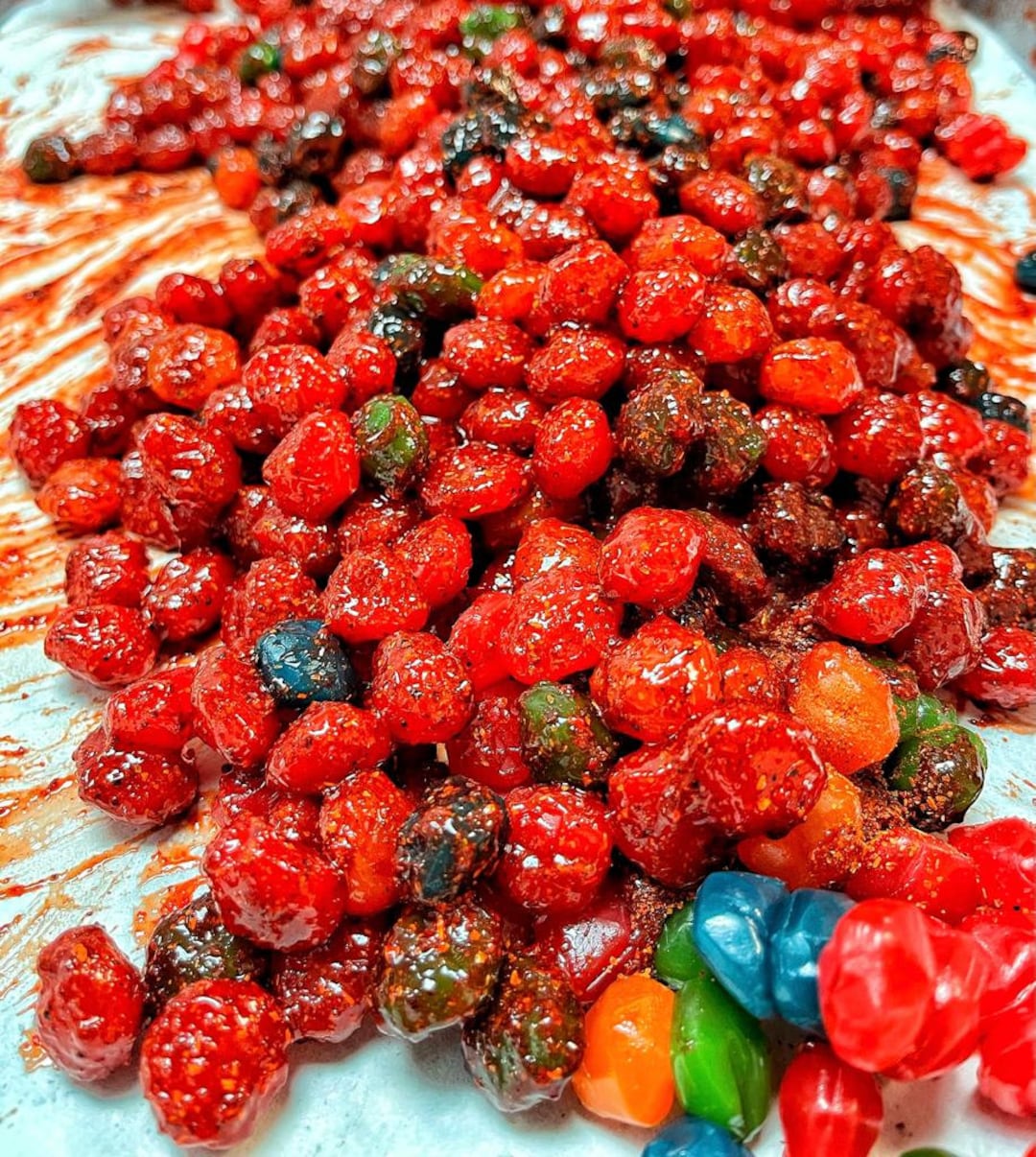 Gushers Enchilados // Scharfe Chamoy Gusher Candy // Dulces Etsy.de