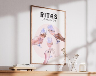 ACOTAR Rita's Bar Print: Sarah J Maas Book Art (Digital Download)