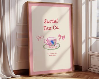 Suriel Tea Co. Print: ACOTAR Inspired Book Art (Digital Download)