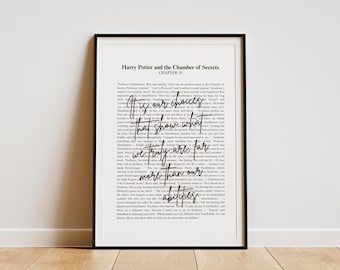 It is our choices that show what we truly are, far more.. Potter Chamber of Secrets Quote Digital Print | Potter Digital Art | Potter Quote